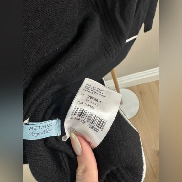 MARC CAIN Sport Wool/Cashmere Blend Sweater Knit Size 8 - Picture 4 of 8